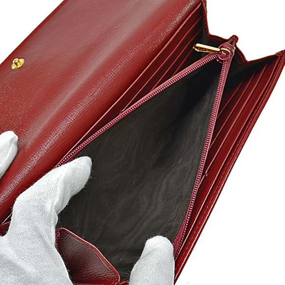 Auth Gucci Interlocking G Marina Bifold #78265G34B - Picture 4 of 5